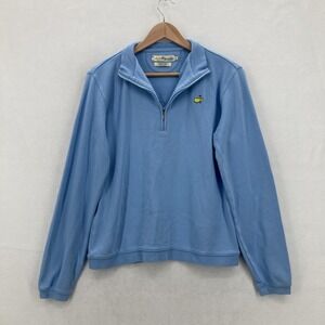 Sky Blue Women's Quarter-Zip Sweater
